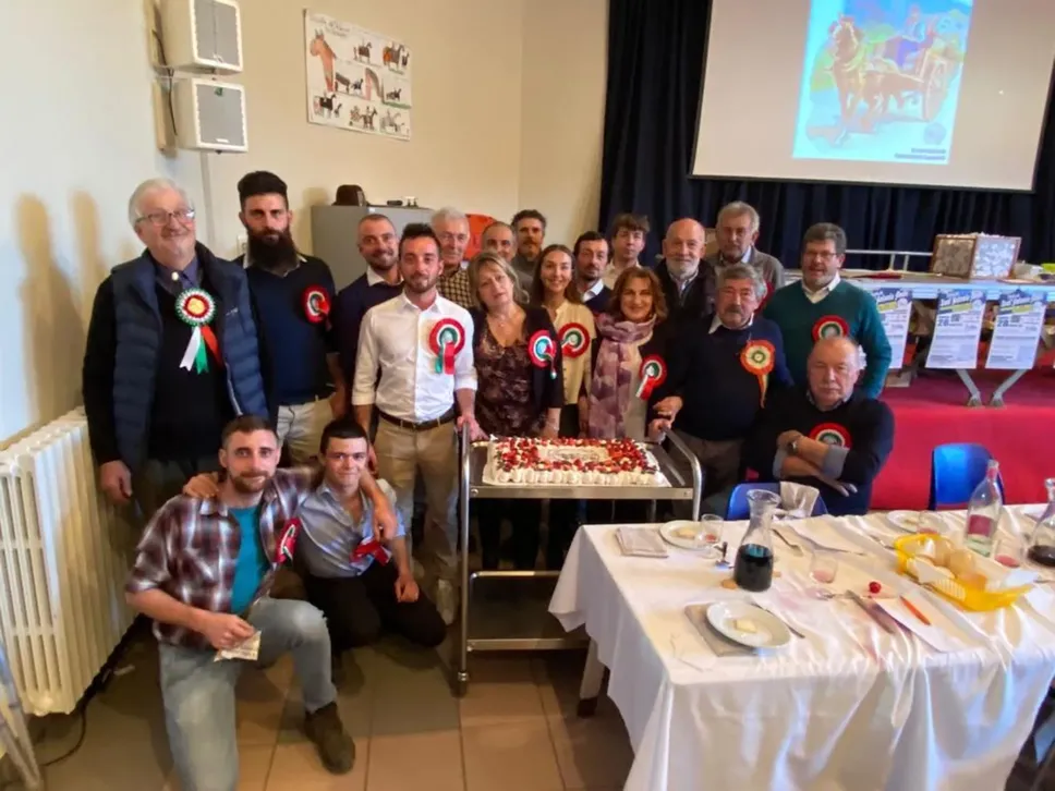 Alcuni partecipanti alla festa Alcuni partecipanti alla festa