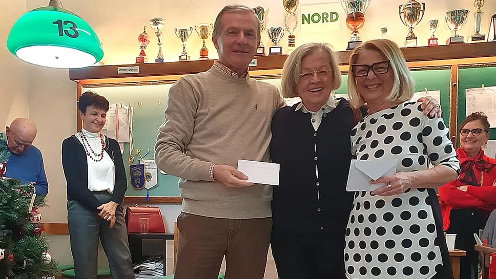 Un momento delle premiazioni Un momento delle premiazioni