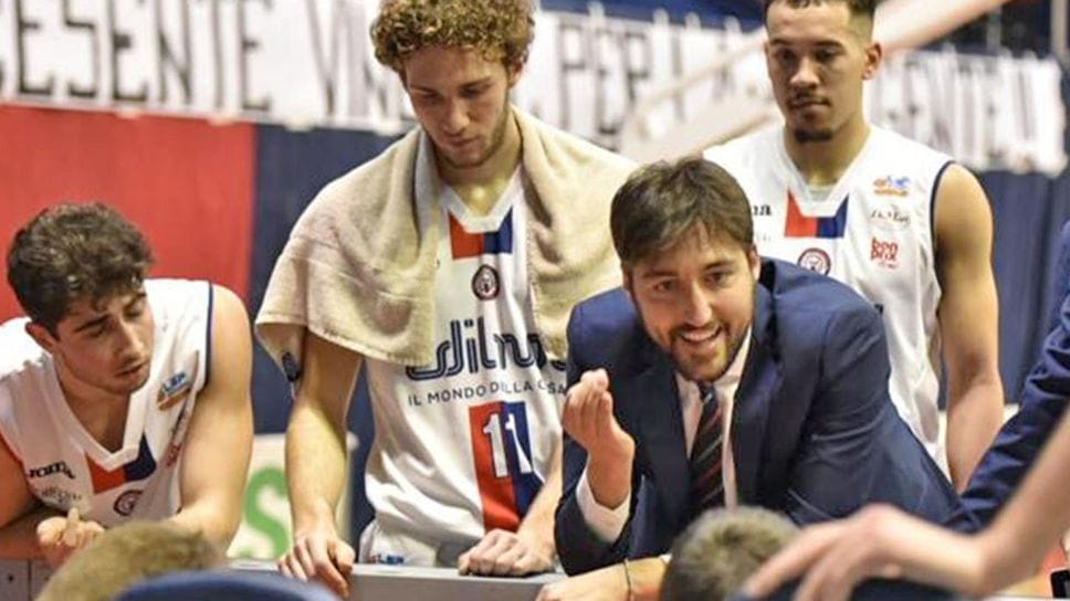 Iacopo Squarcina ai tempi di Pallacanestro Biella