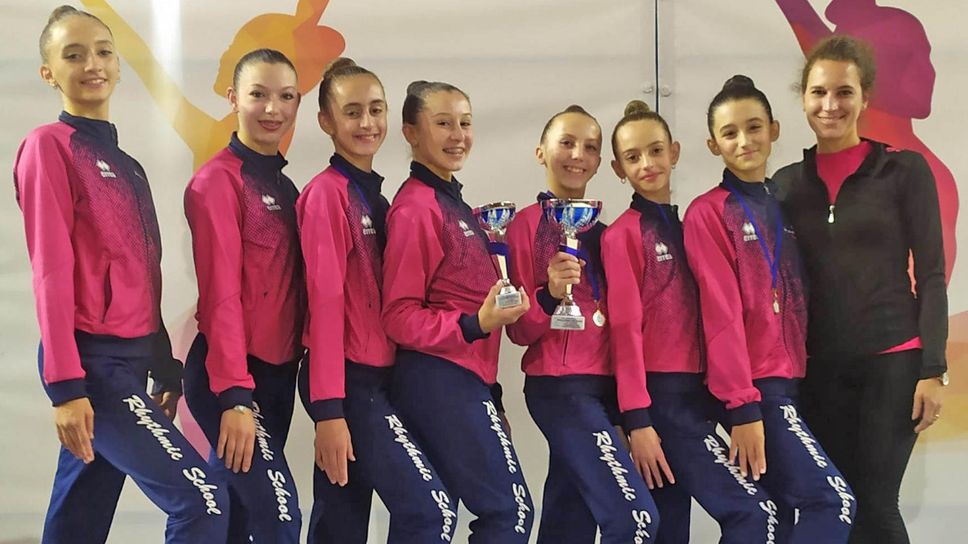 Le squadre LC allieve e open con l’istruttrice Arianna Prete