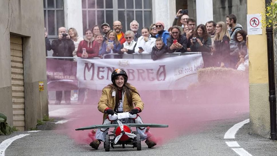 Uno dei carretti della Donato Race