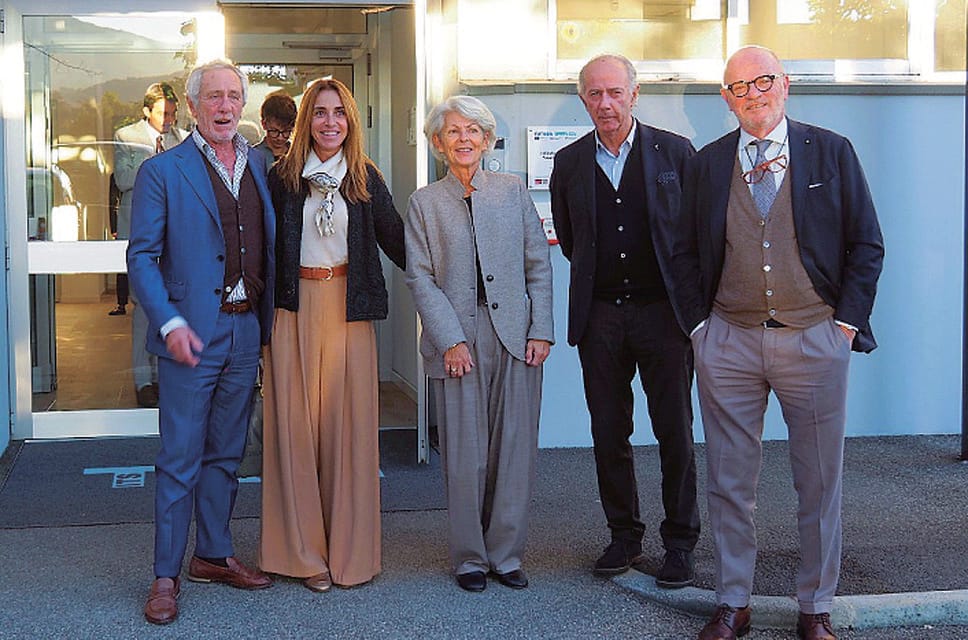 Da sinistra, Pier Francesco Corcione, Elena Chiorino, Silvia Moglia, Alessandro Traverso e Paolo Bastianello