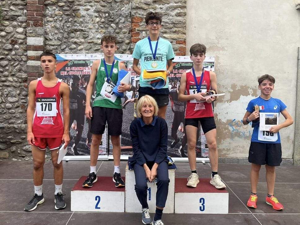 Il podio regionale Ragazzi
