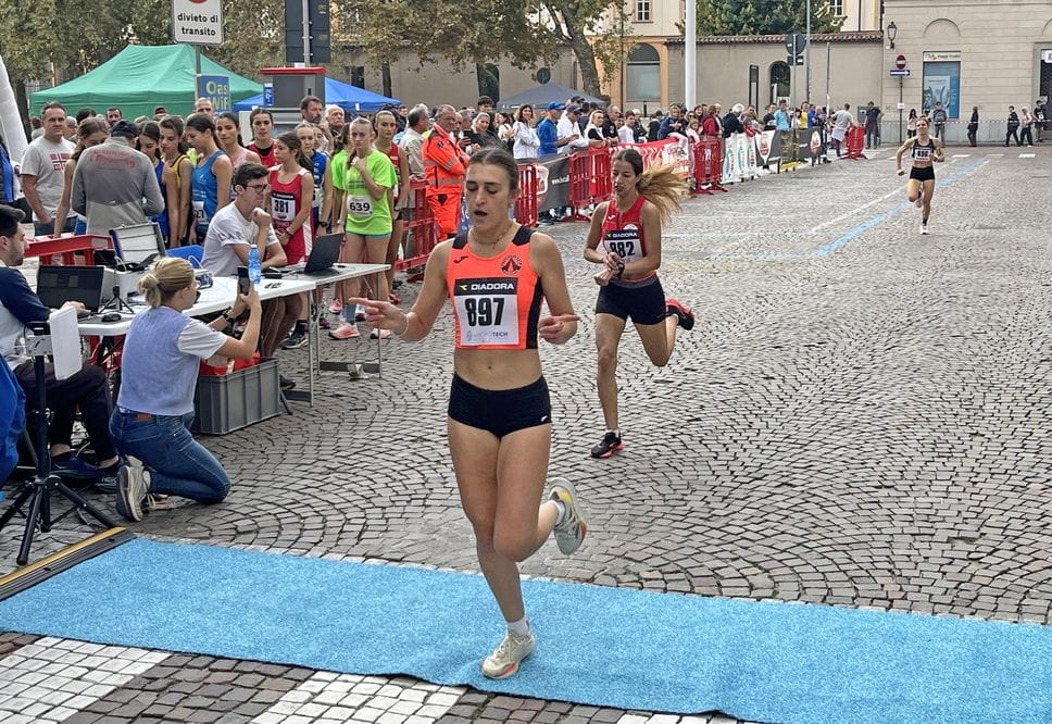 Anastasia Zucco, vincitrice del Miglio femminile assoluto