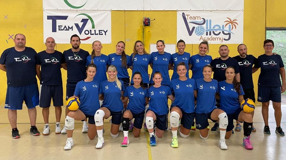 Atlete, dirigenti e tecnici del TeamVolley