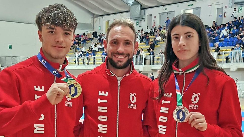 Filippo Mosca Thomas Taglioretti e Marta Buono