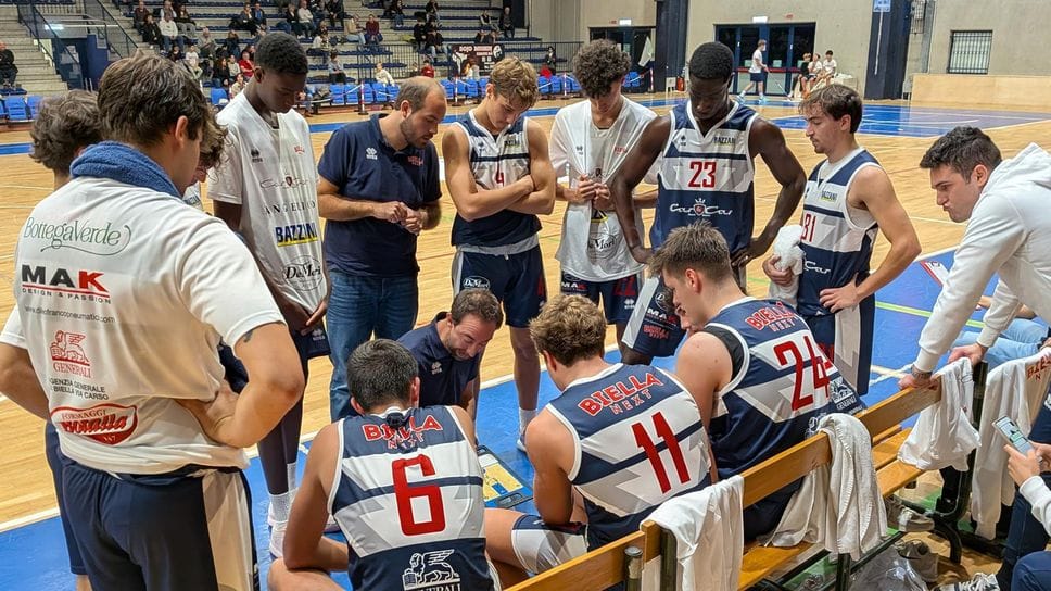 Un time out di Biella Next sabato sera Un time out di Biella Next sabato sera