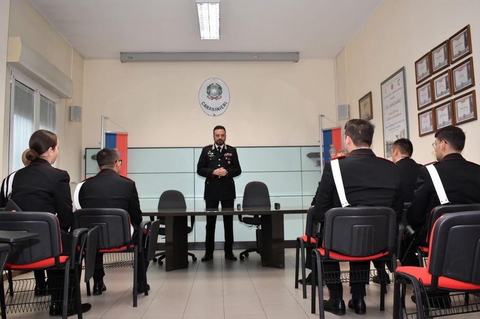cinque nuovi carabinieri