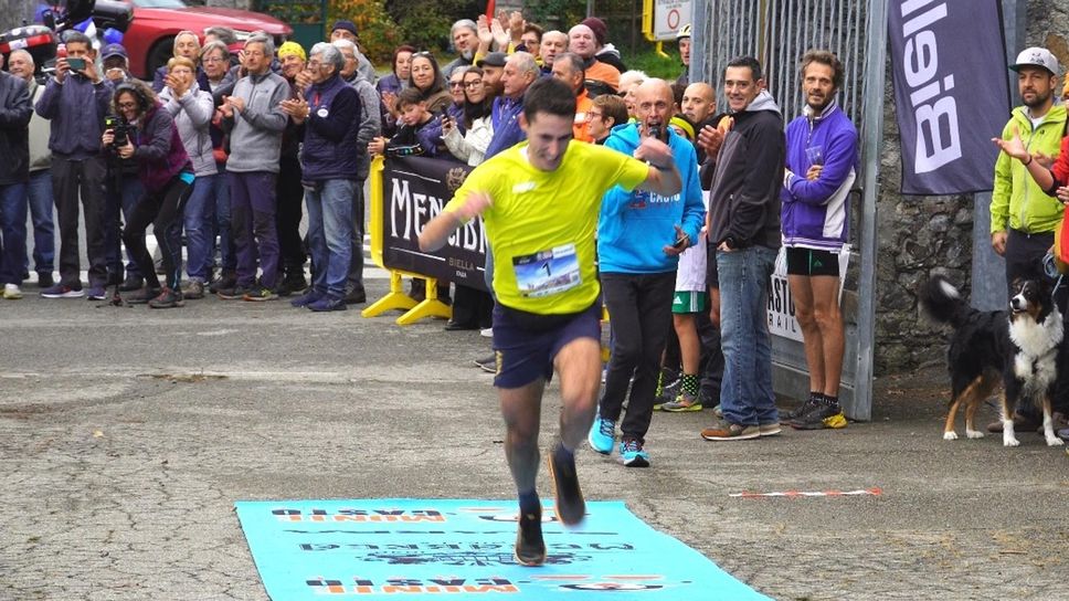 Francesco Nicola, recordman del Trail Monte Casto Francesco Nicola, recordman del Trail Monte Casto