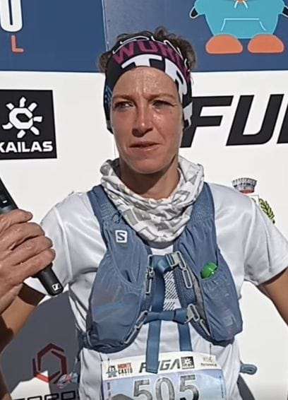La vincitrice del trail corto Luisa Rocchia La vincitrice del trail corto Luisa Rocchia