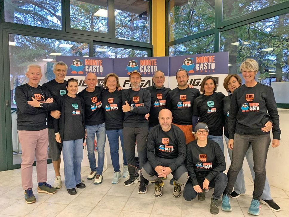 Un gruppo di volontari dell’Asd Trail Monte Casto Un gruppo di volontari dell’Asd Trail Monte Casto