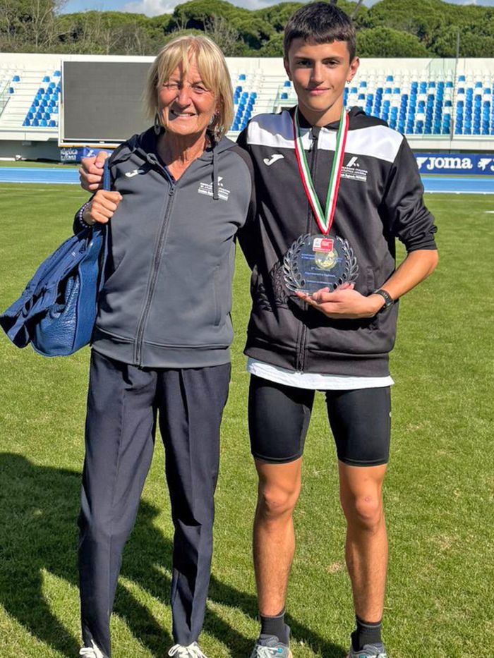 atletica cleliuccia zola e giuseppe luciano piazza