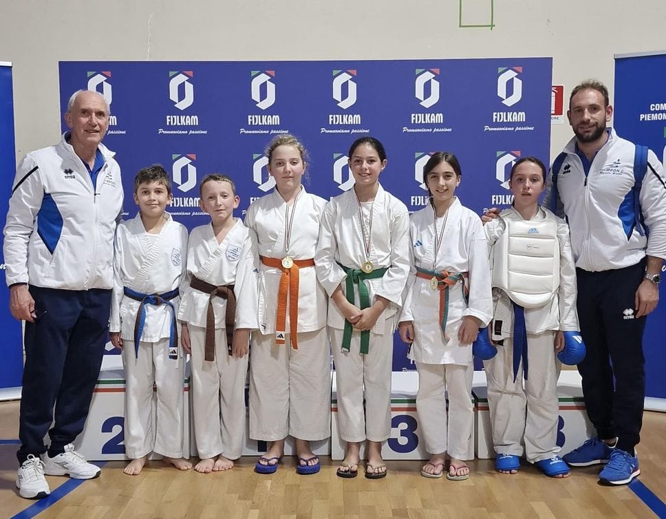 Gli atleti Under 12 della Ippon2