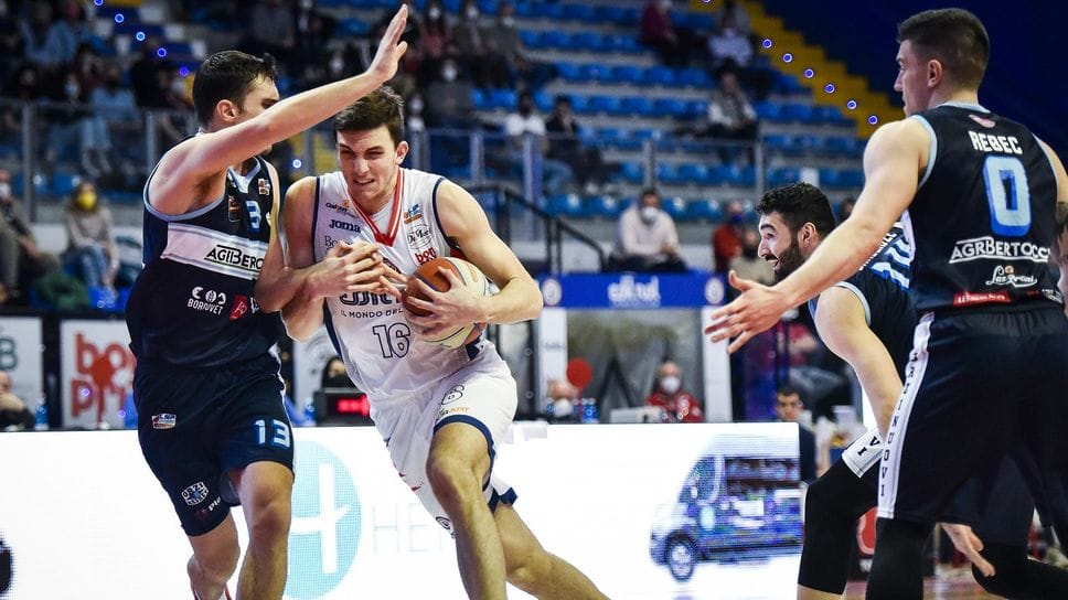 Luca Vincini in maglia Biella (foto Laura Malvarosa)