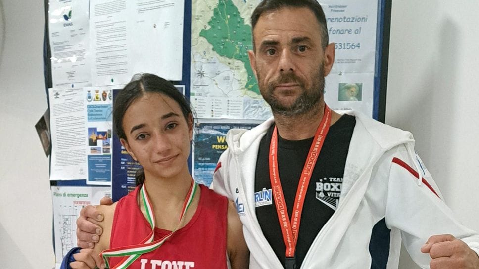 Angelina Cerra e coach Vitale
