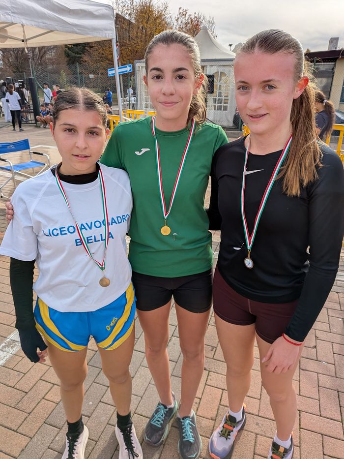 Podio categoria allieve