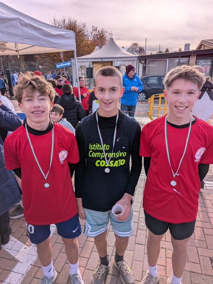 Podio categoria cadetti