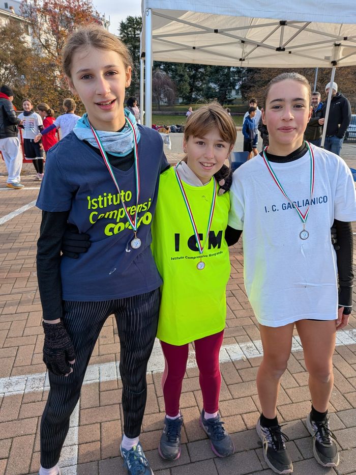 Podio categoria ragazze