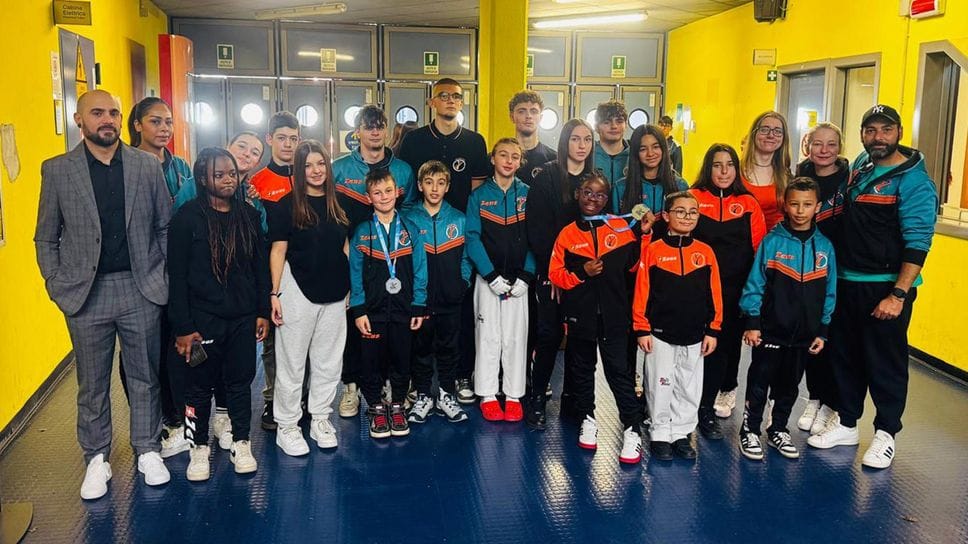 Atleti e tecnici a Torino