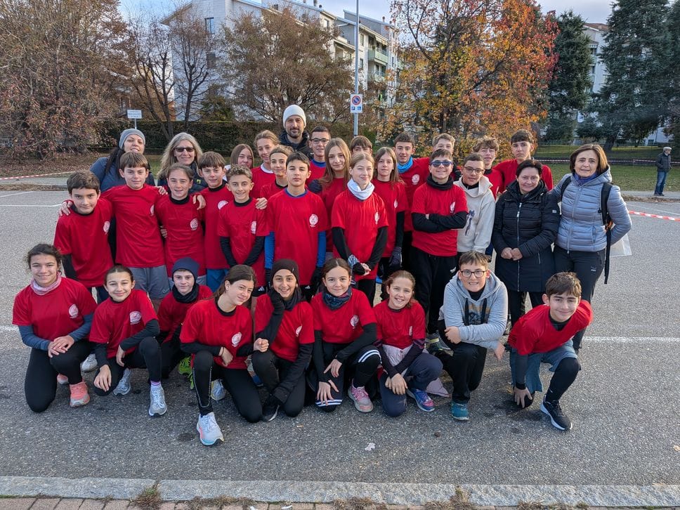 Il gruppo dell’Istituto Comprensivo Valdengo che ha vinto in due categorie.