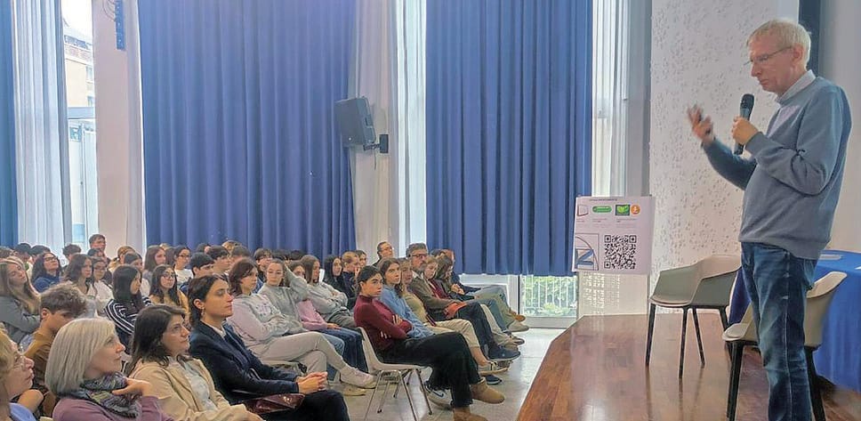 Un momento della lectio magistralis di Marco Ciardi