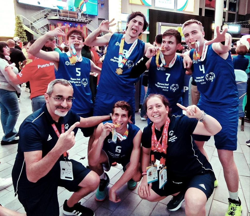 La squadra nazionale azzurra a Porto Rico