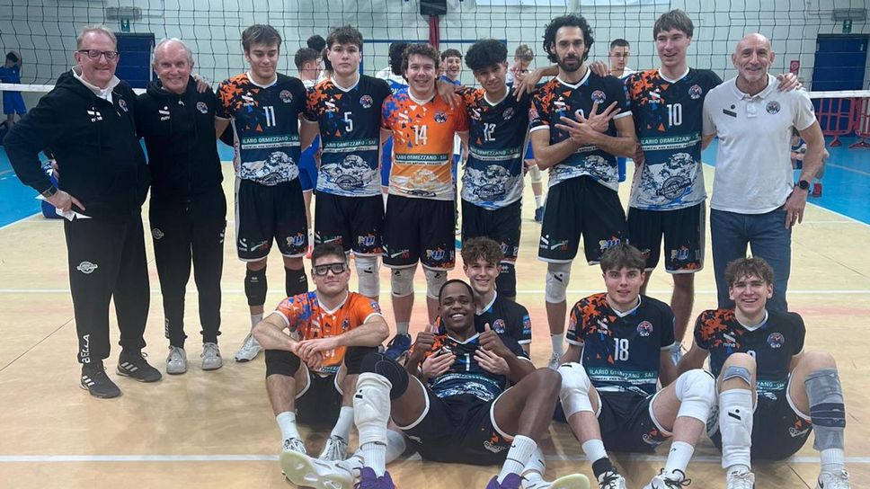 La formazione di Serie C della Scuola Pallavolo Biellese