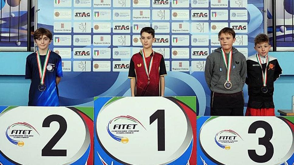 Alessandro Rizzo primo e Giacomo Riva, terzo (a sinistra dei due)