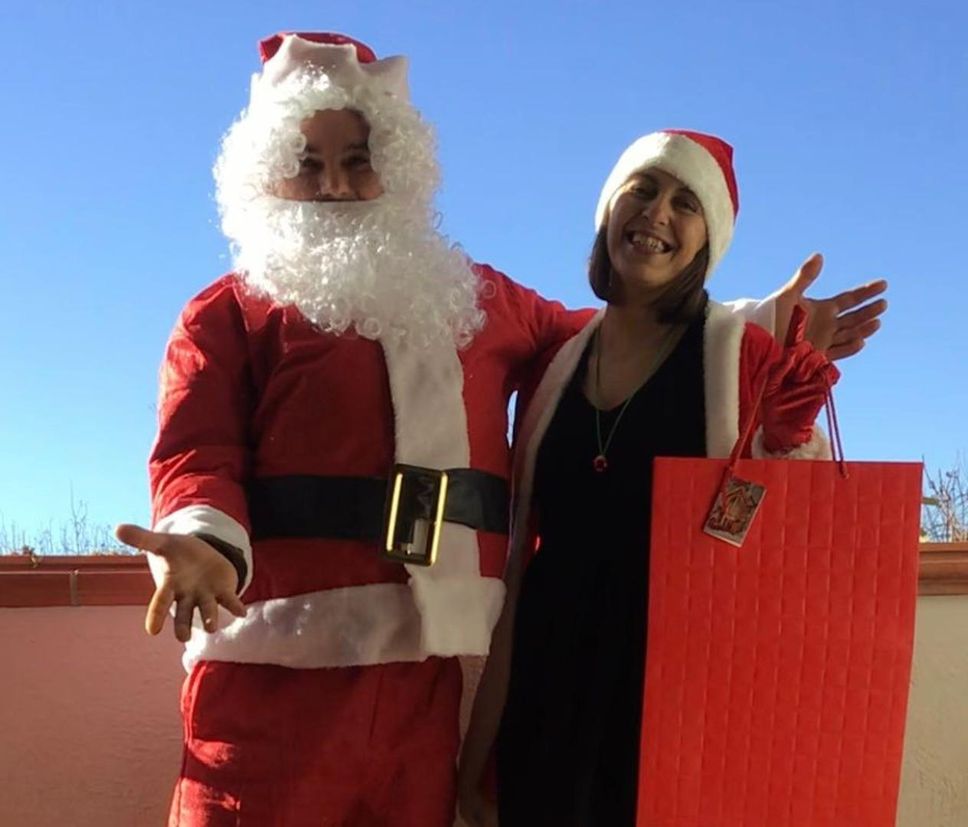 Andrea Goriziano e Rosa Cristina Ferrari porteranno i doni ai bimbi