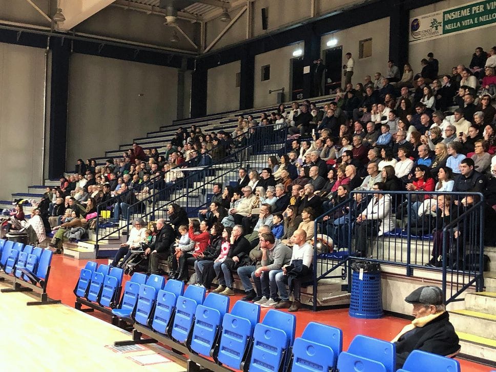 Il pubblico al PalaPajetta