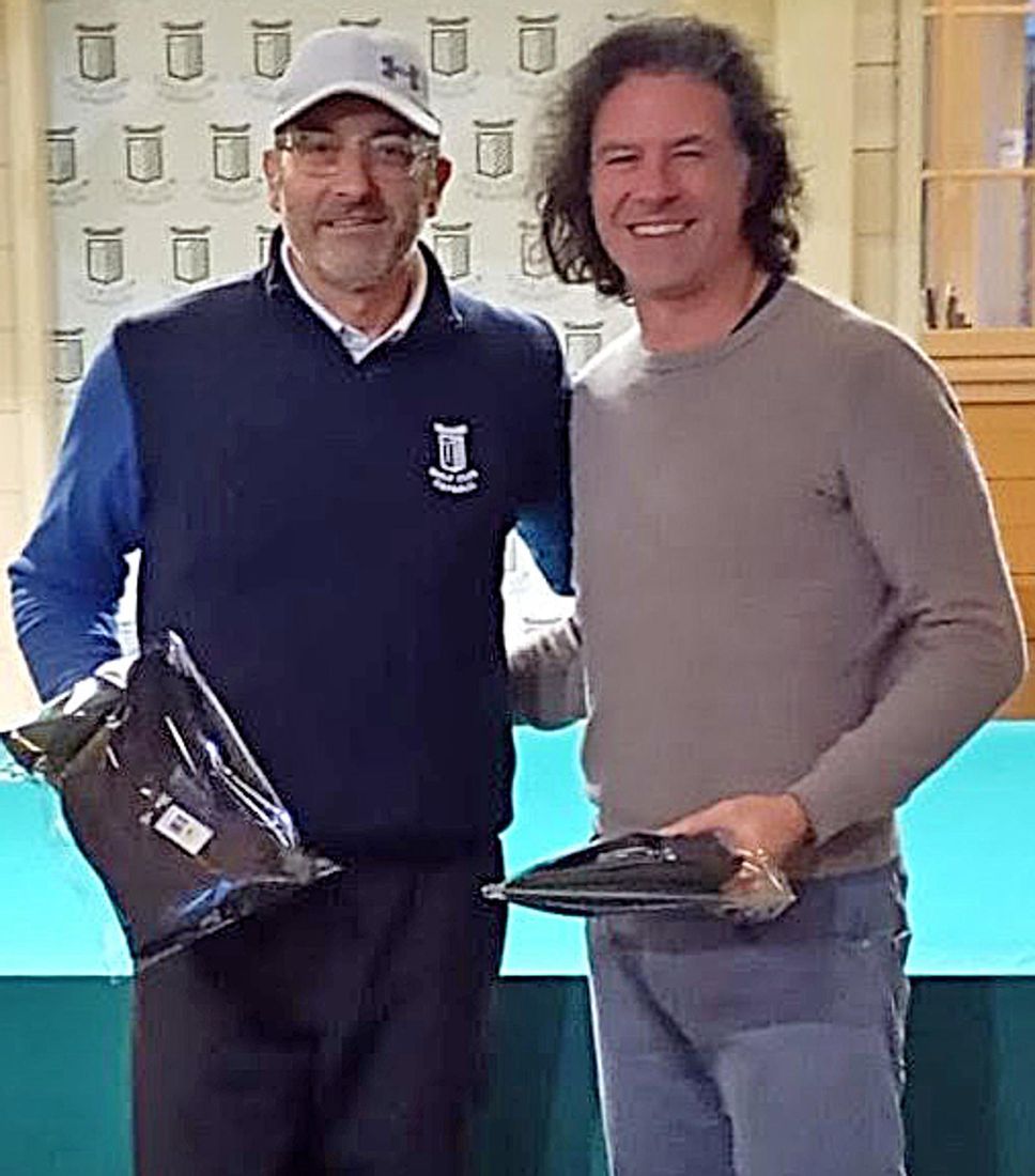 La premiazione di Roberto Lanza e Alessandro Ferrero