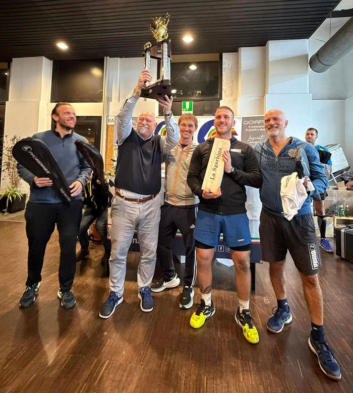 Primi classificati Biella Squash Hammers
