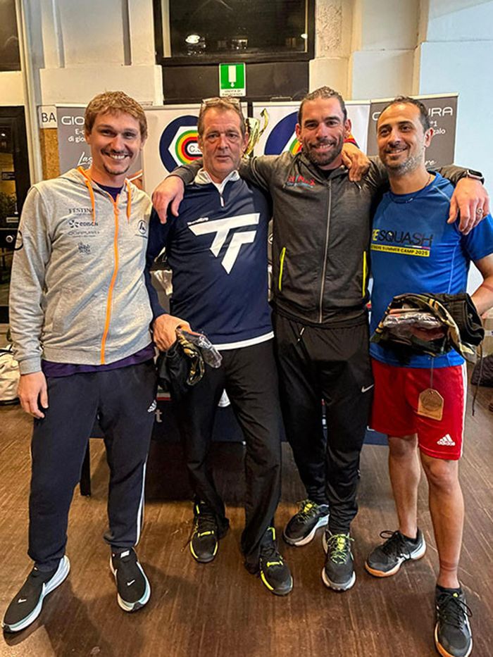 Terzi classificati Biella Squash Gunners