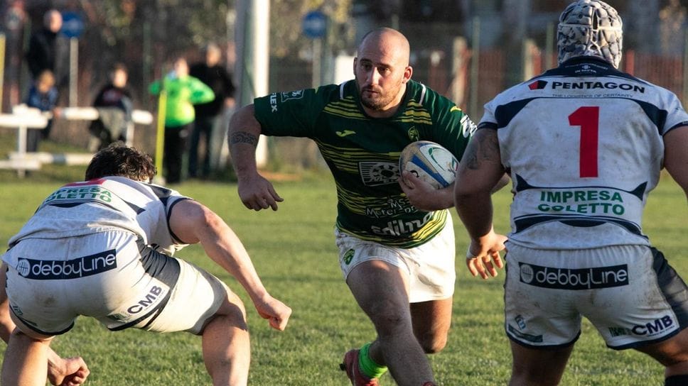 Ledesma durante il match contro Mogliano