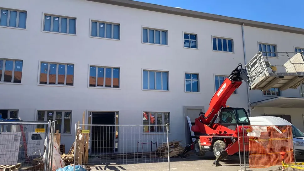 I lavori alla struttura stanno per essere completati I lavori alla struttura stanno per essere completati