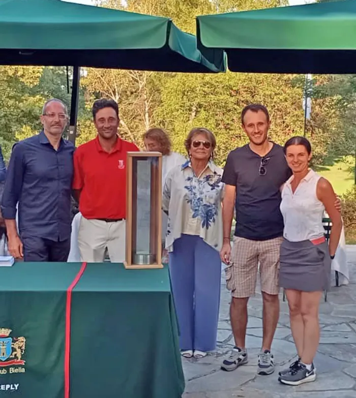 La premiazione del Golf Club Cavaglià