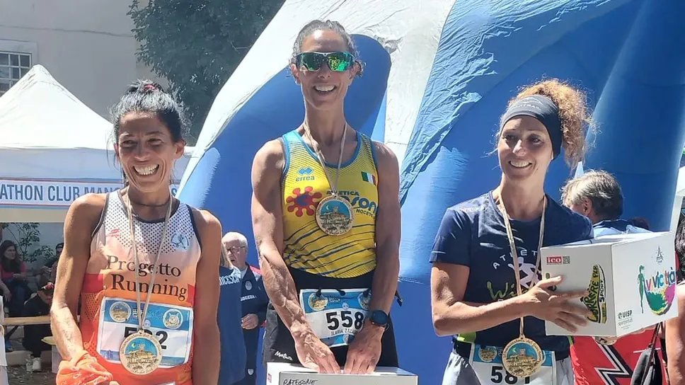 Ilaria Zaccagni sul podio di categoria