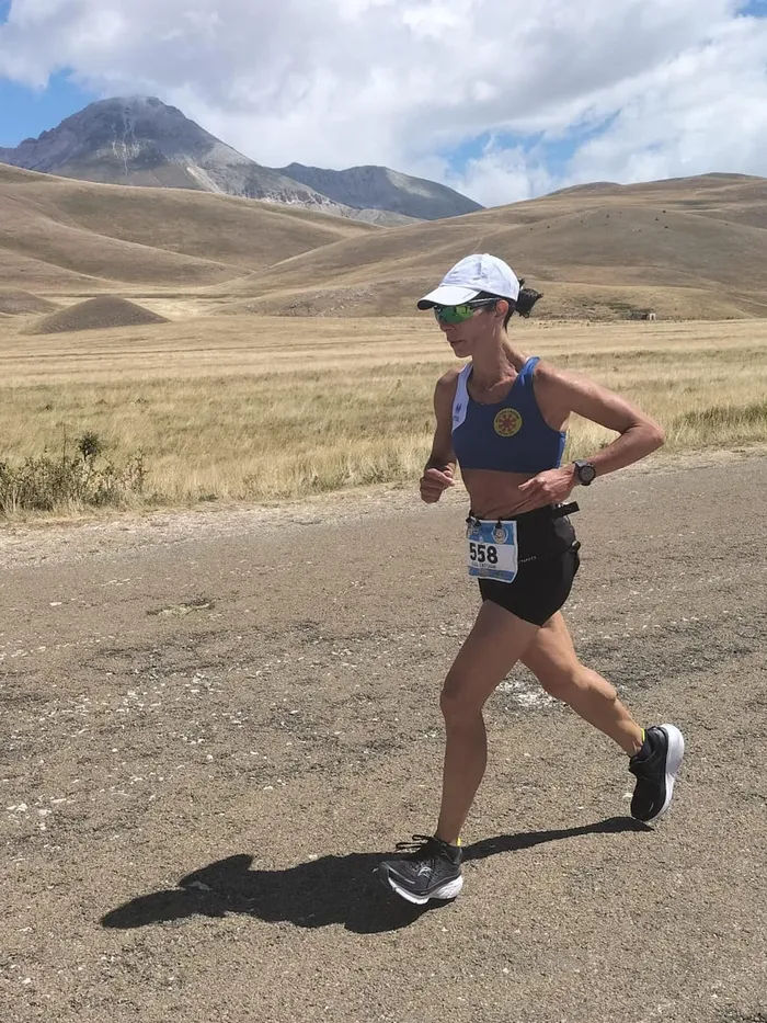 Ilaria Zaccagni durante la gara