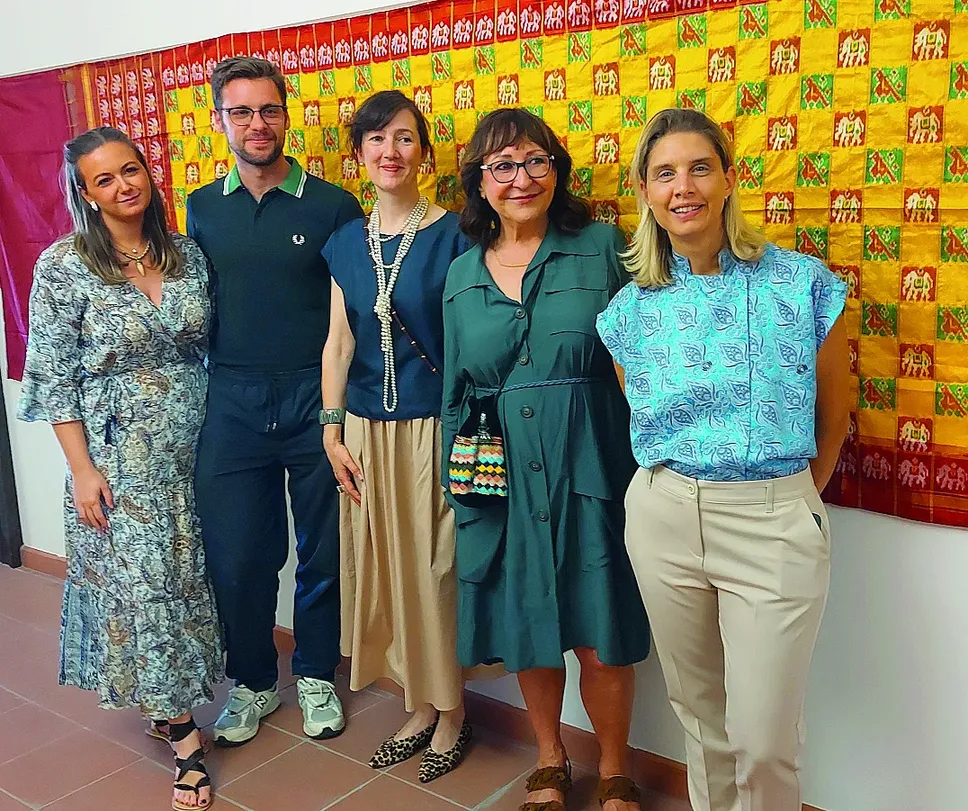 Il gruppo di lavoro  del progetto Return to Bi: Casalvolone, Piacenza Cavagna, Bianco e Varoli