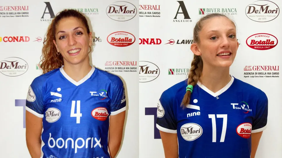 Giulia Bonini e Giulia Macchieraldo