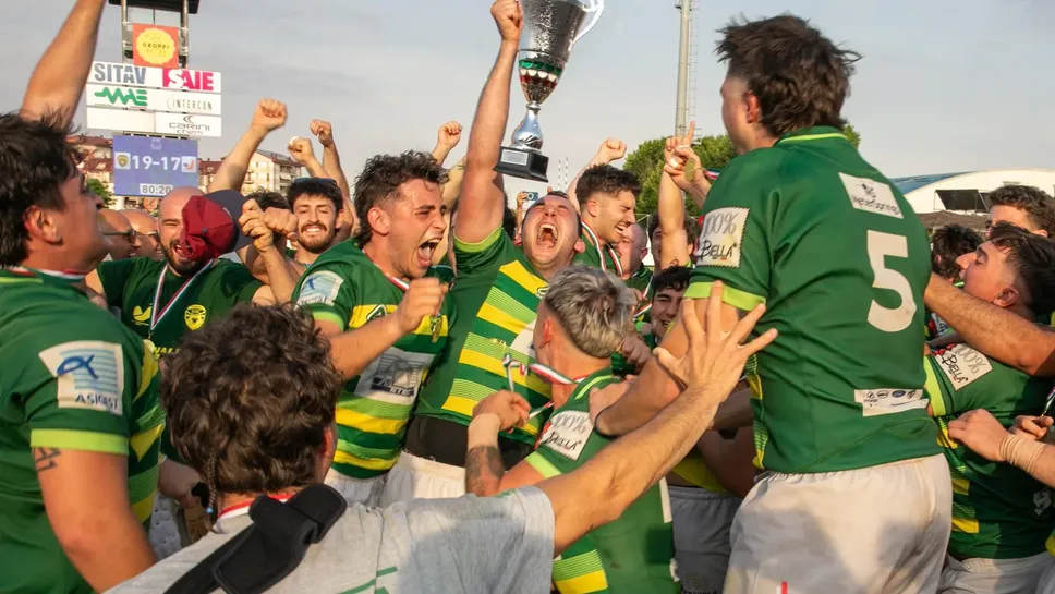 Un’immagine di festa dei giocatori del BRC al termine della finale dello scorso campionato Un’immagine di festa dei giocatori del BRC al termine della finale dello scorso campionato