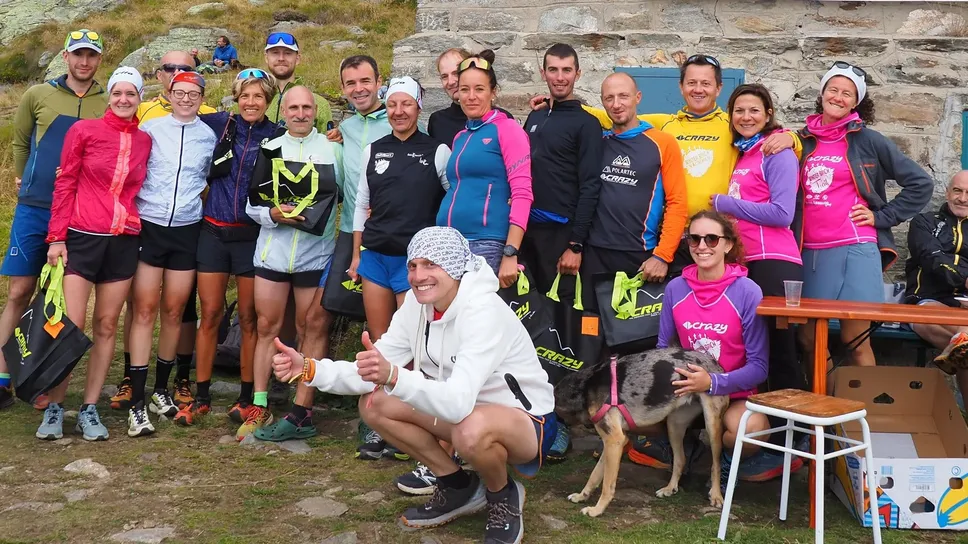 La premiazione al Rifugio Rivetti