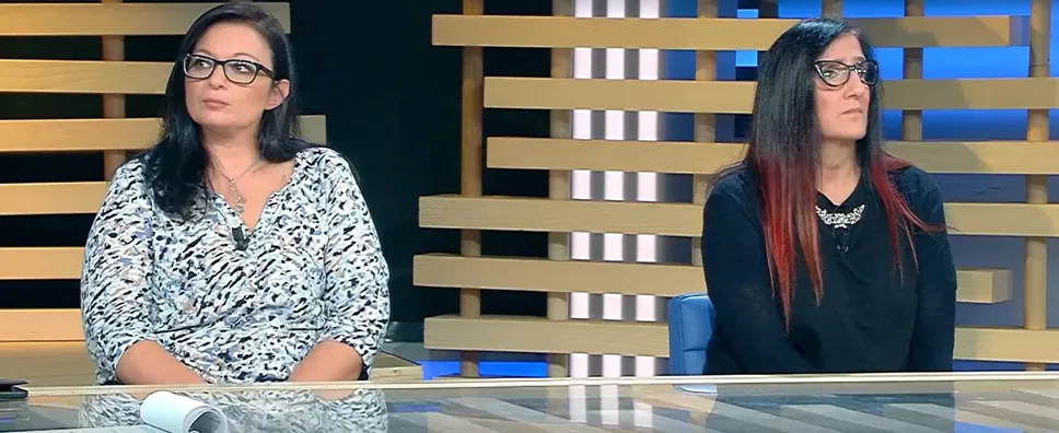 Laura Attena e Alessandra Muggeo in studio