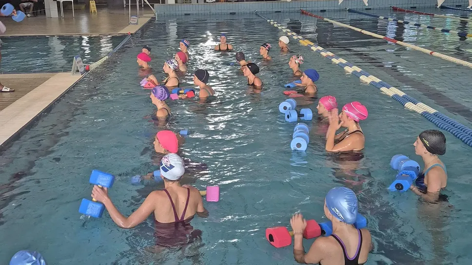 L’allenamento alla piscina Pralino L’allenamento alla piscina Pralino