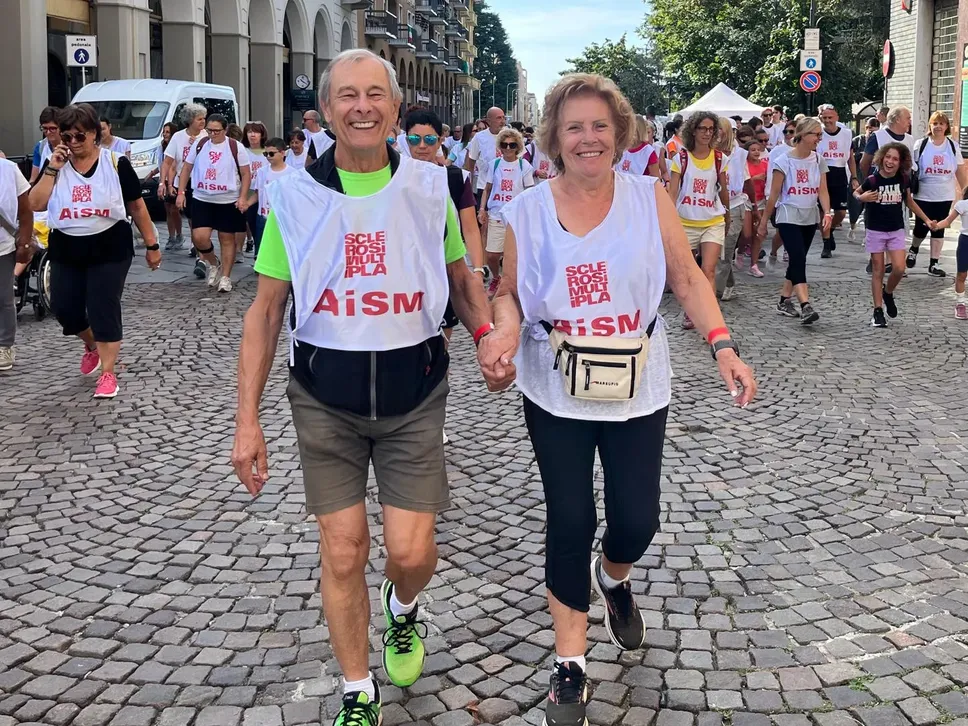 Due veterani di questo evento: Giuliano Botalla con la moglie Giovanna Augusti