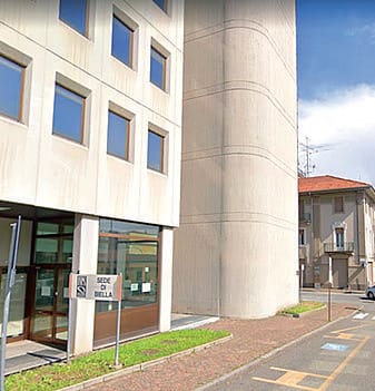 La sede Inps di Biella