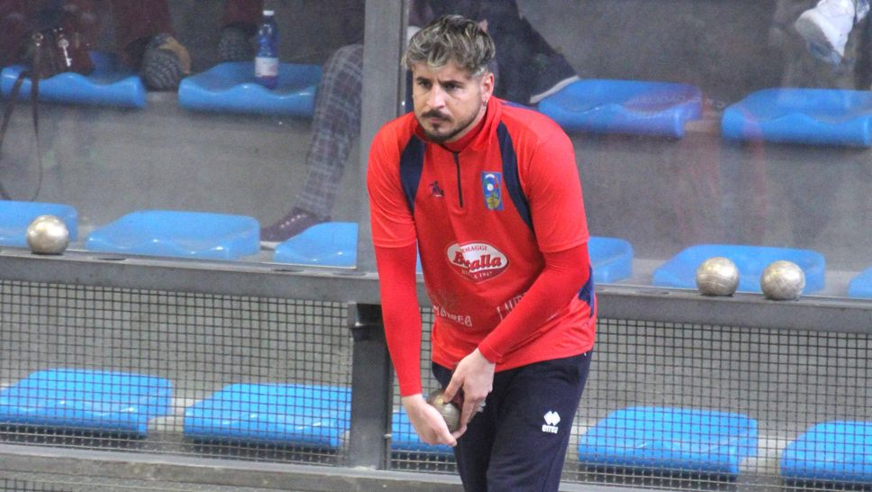 Luca Negro, sei punti  nella gara contro la Chiavarese