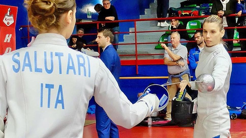 Vittoria Siletti prima dell’inizio della gara (foto il Biellese)