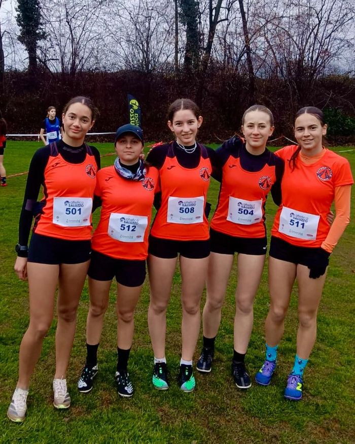 Sara Bori, Marta Ricceri, Arianna Musso, Corinne Duoccio e Greta Ricceri