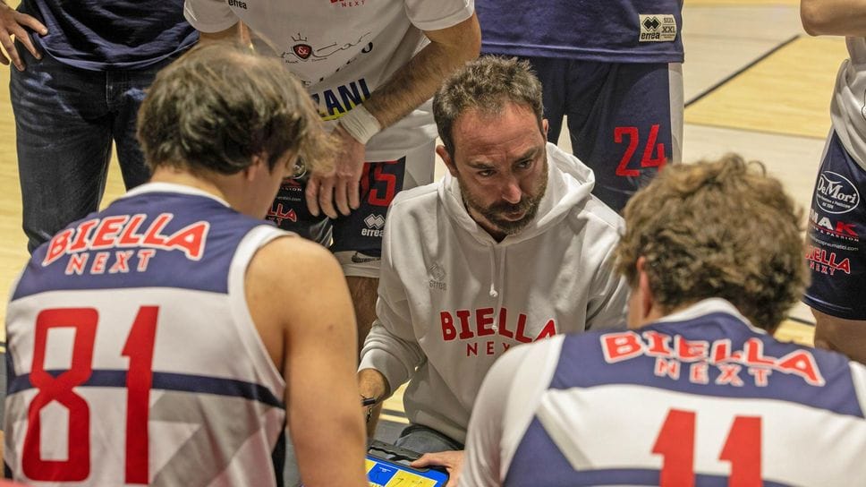 Nicola Danna coach Biella Next